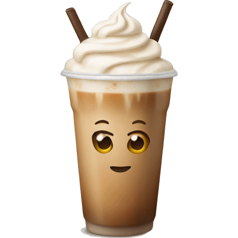 ice latte emoji