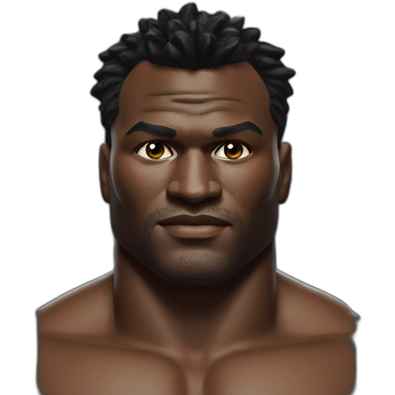 francis ngannou emoji