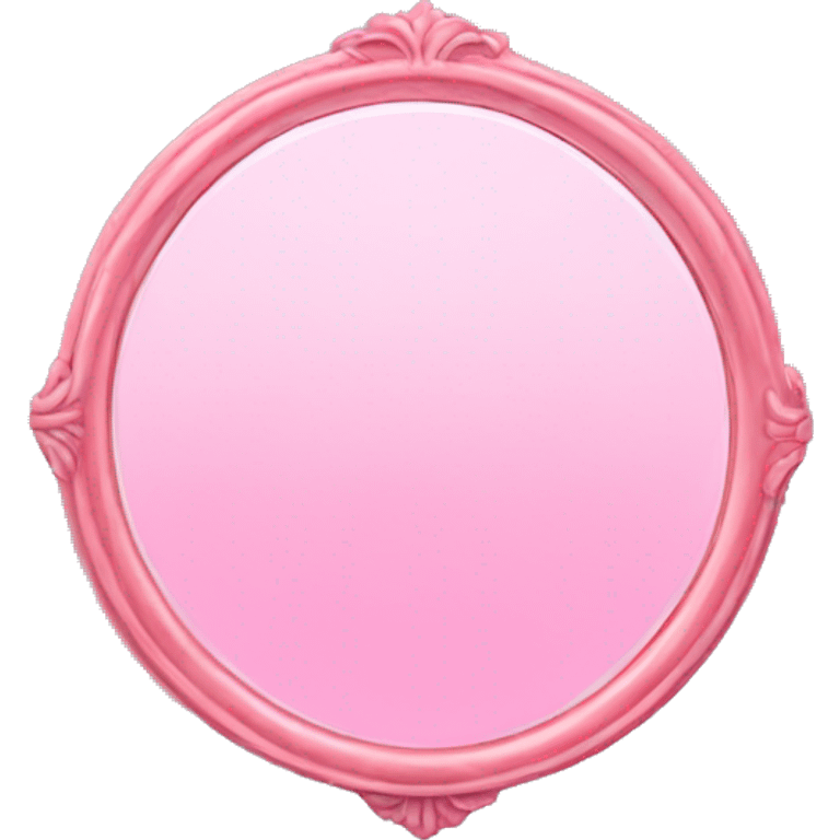 Pink mirror  emoji