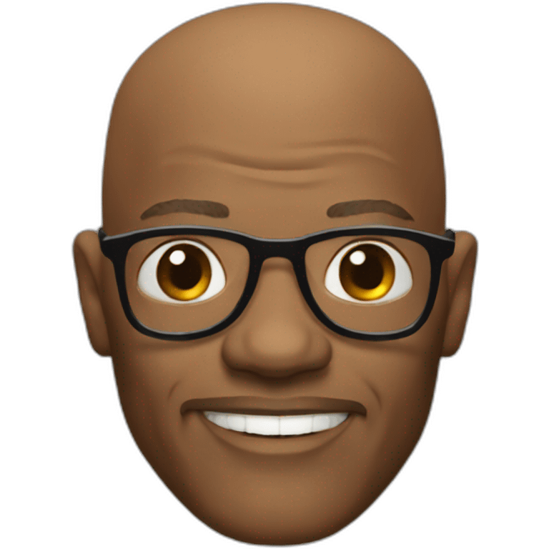 Samuel L. Jackson bald head emoji