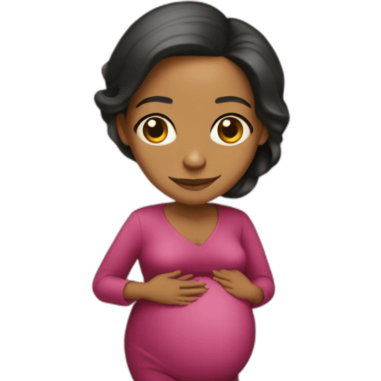 pregnant obama emoji