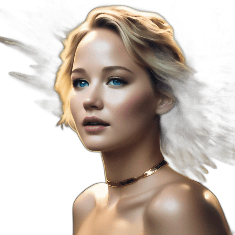 jennifer-lawrence,-david-bellemere,-bare-tits,-wings,-choker,-bathed-in-shadows,-fov-90-degrees,-short-lighting,-l-usm,-cold-colors,-gilded-technique,-ex emoji