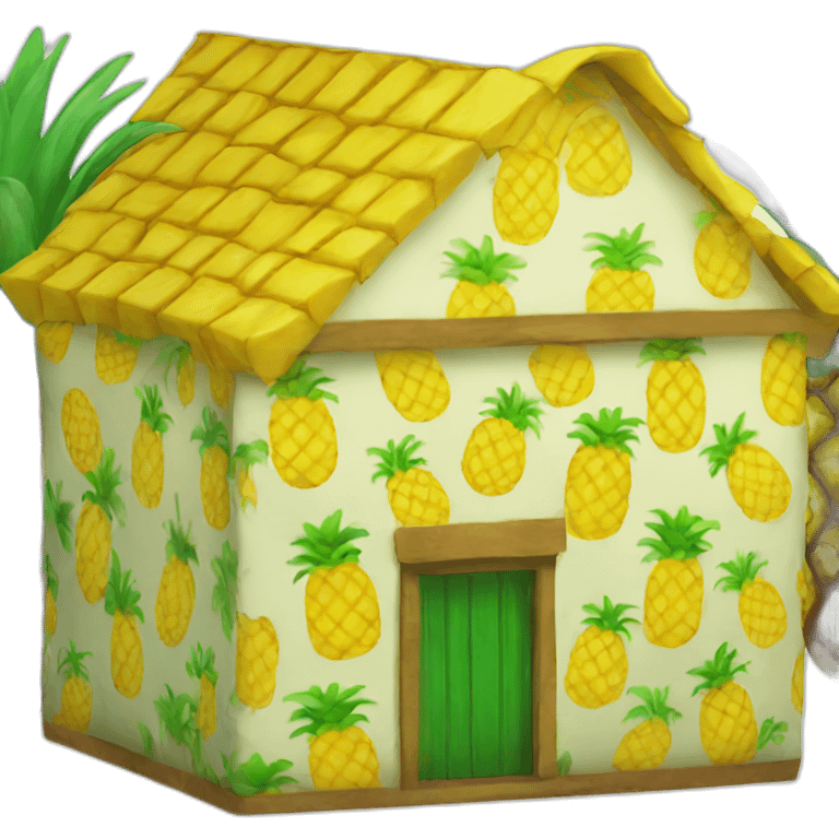 pineapple house emoji