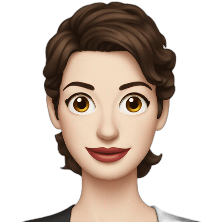 Anne Hathaway emoji