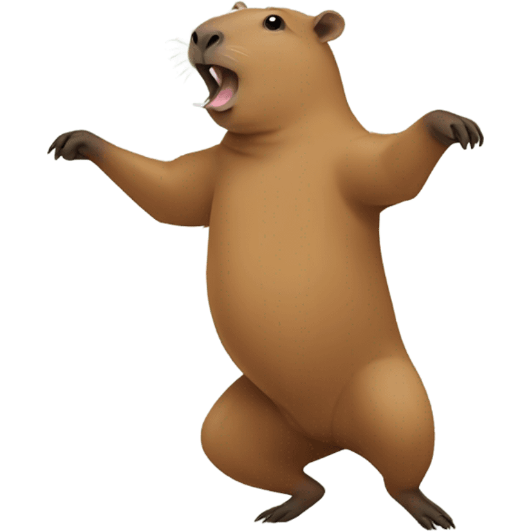 capybara dancing emoji