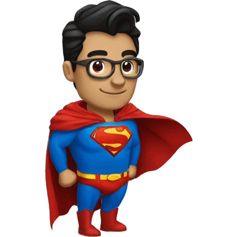 Superman enojado emoji