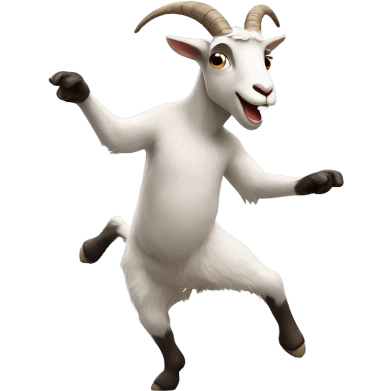 goat dancing emoji