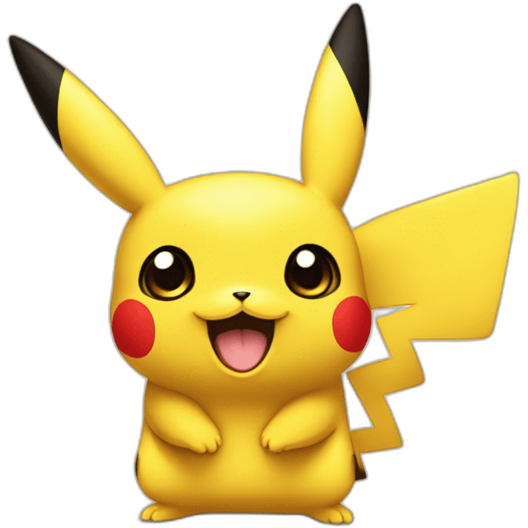 Pikachu qui est amoureux emoji