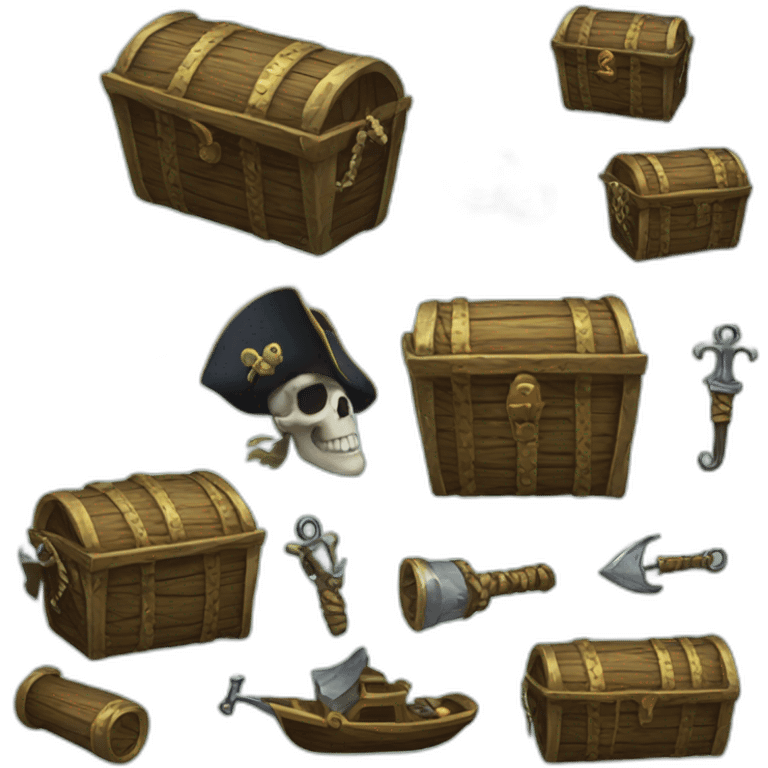 pirate loot emoji