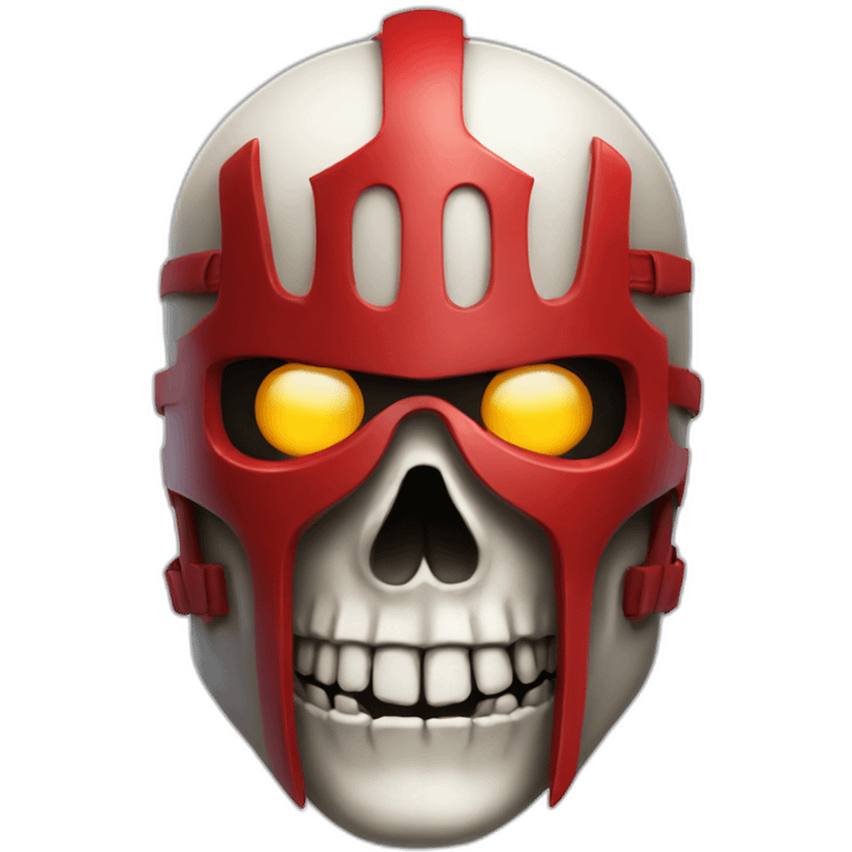 Skull red knight emoji