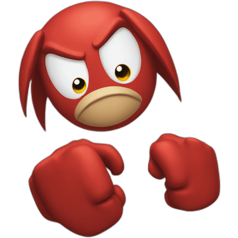 knuckles emoji