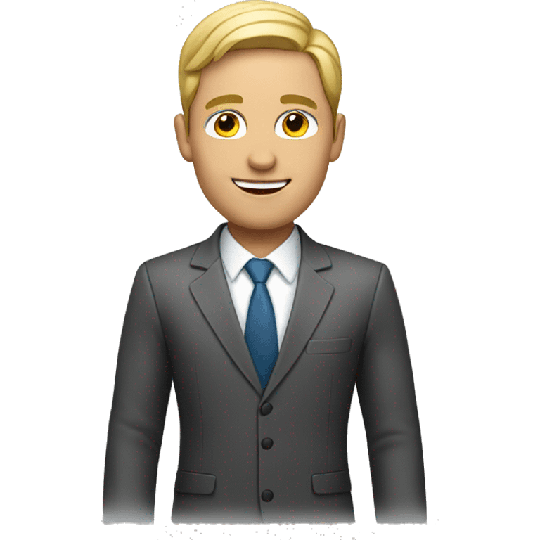 virtual assistant male emoji