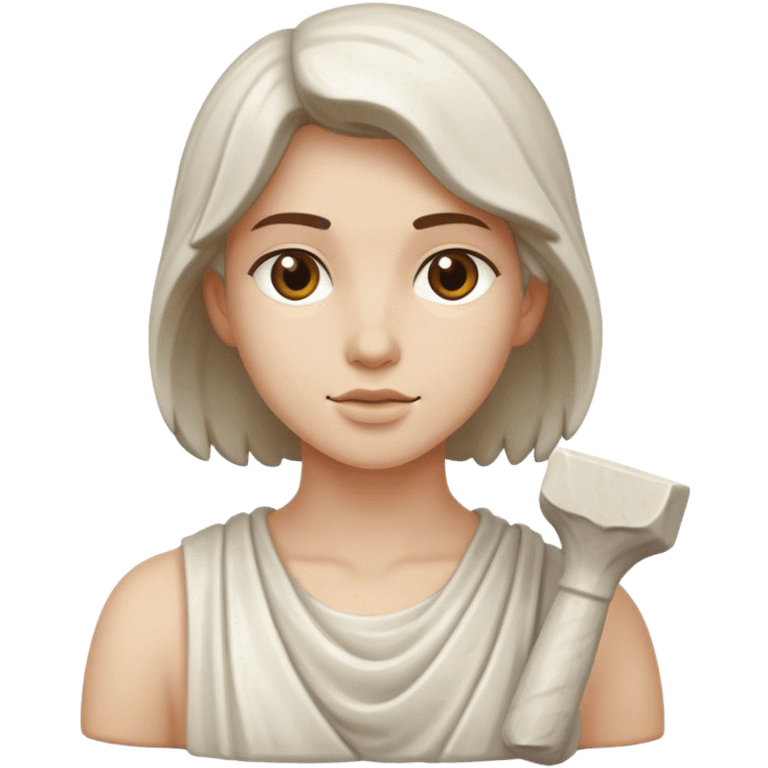 young marble sculptor  emoji