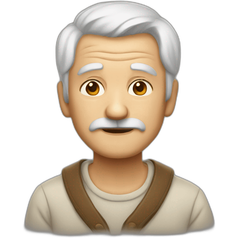 old man kind emoji