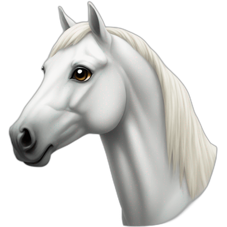 white horse emoji