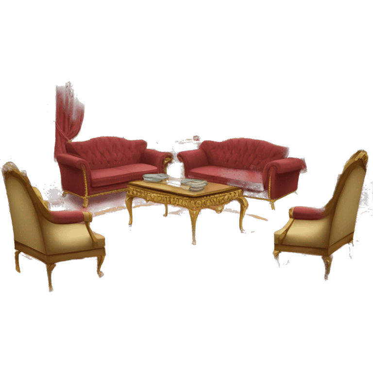 Buckingham palace living room emoji