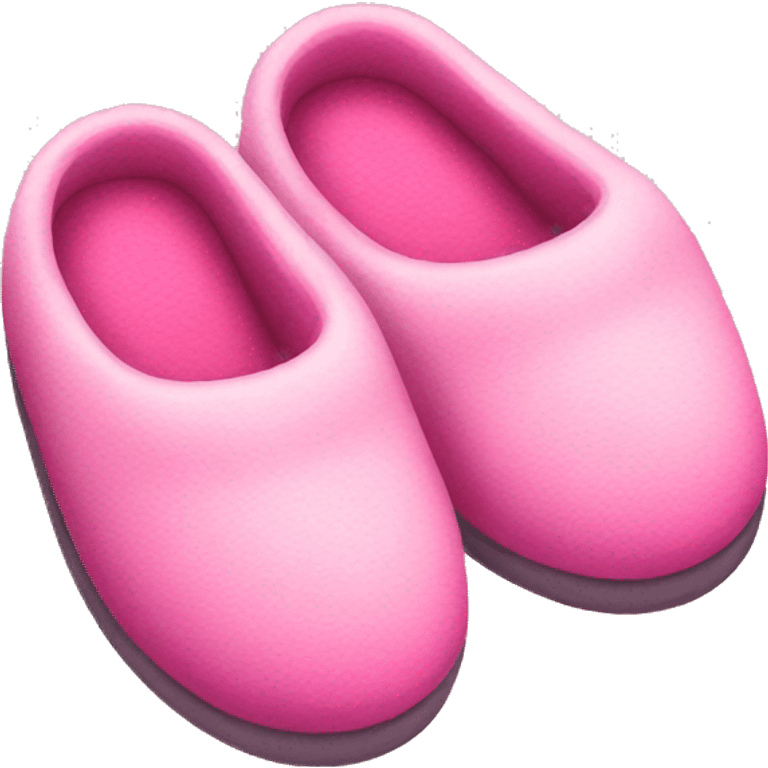 slippers  that are pink emoji