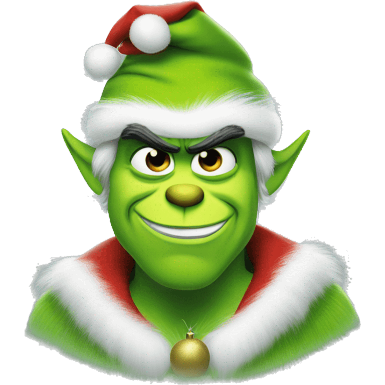 henry cavill as grinch emoji