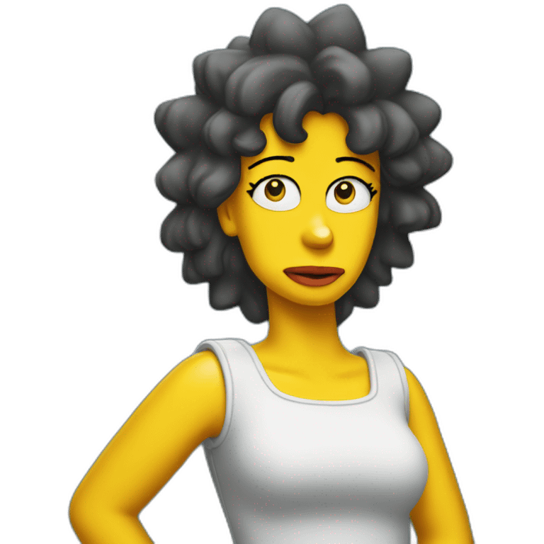 Lisa Simpson emoji