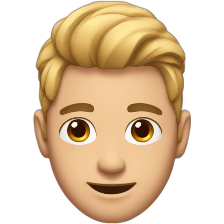 handsome gay emoji