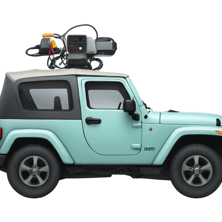 jeep electric emoji