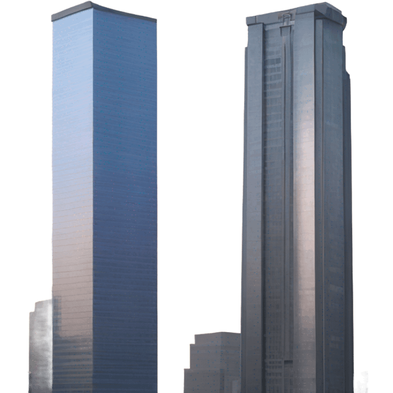 Two skyscrapers next to each other emoji