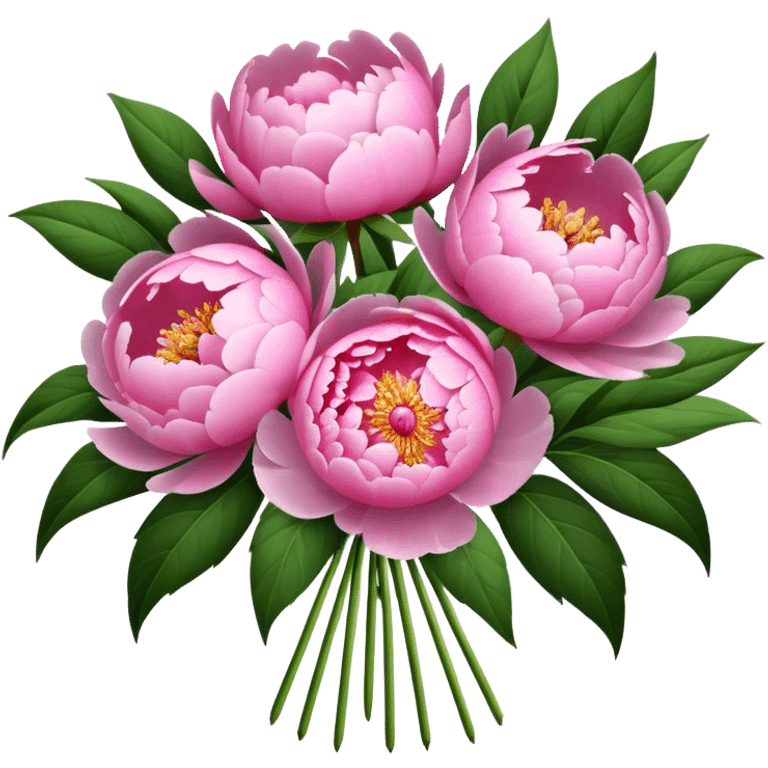 a peonies  emoji