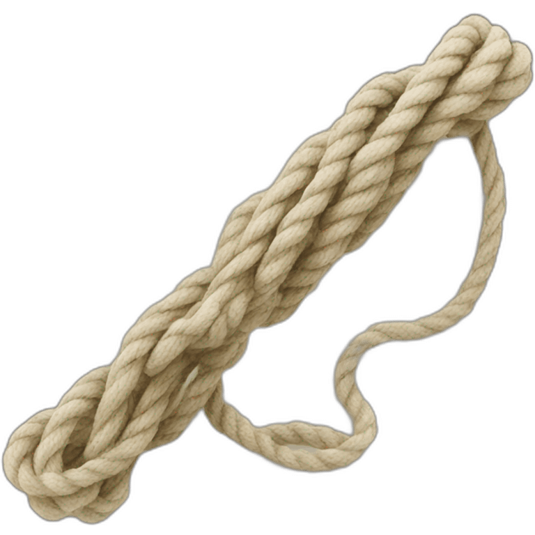 Rope and soap emoji