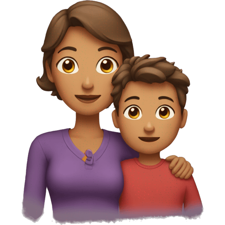 mother and son emoji