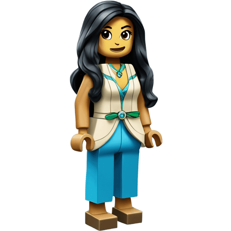 fullbody lego jasmine emoji