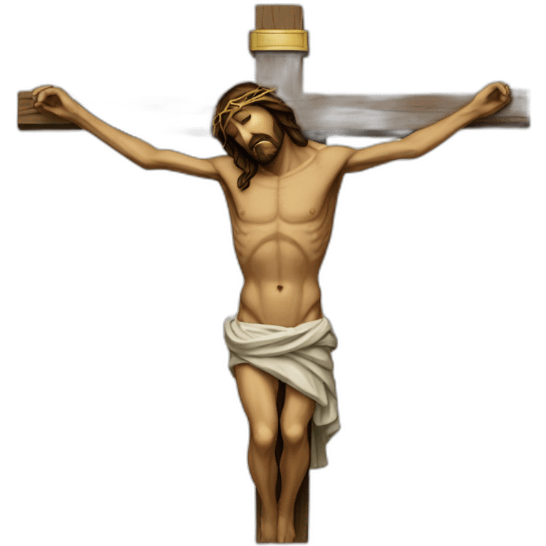 Crucified Jesus emoji