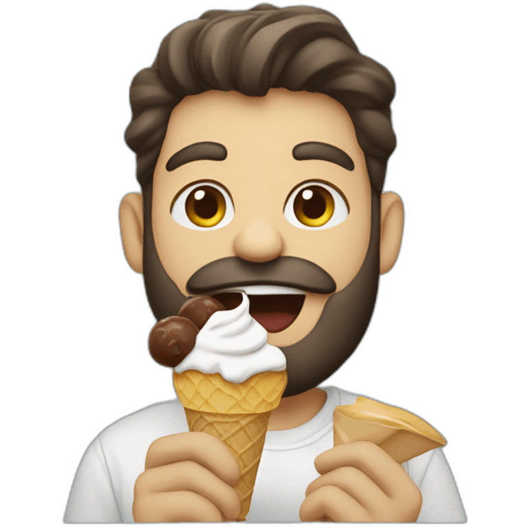 jew eating ice cream emoji