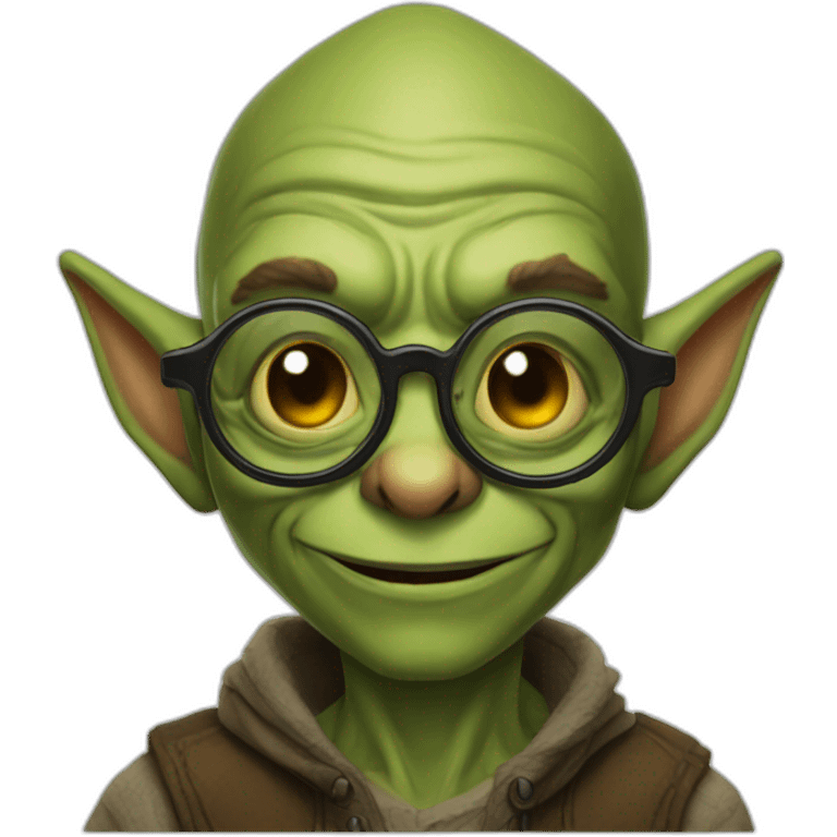 Goblin-glasses-gigachad emoji