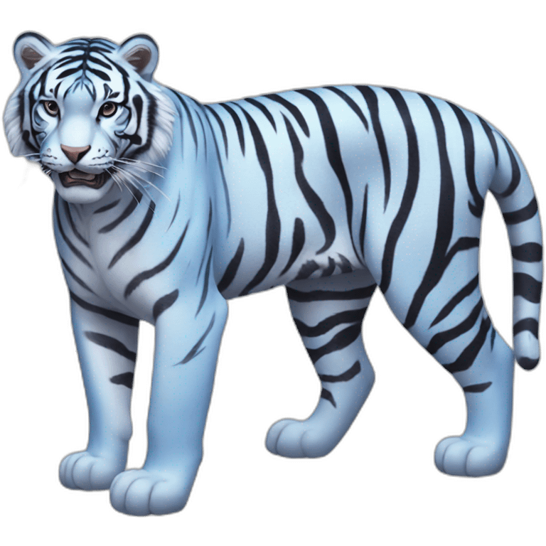 supernormal blue tiger emoji