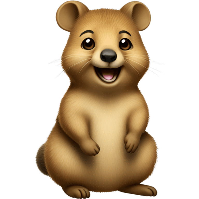 Happy Quokka emoji