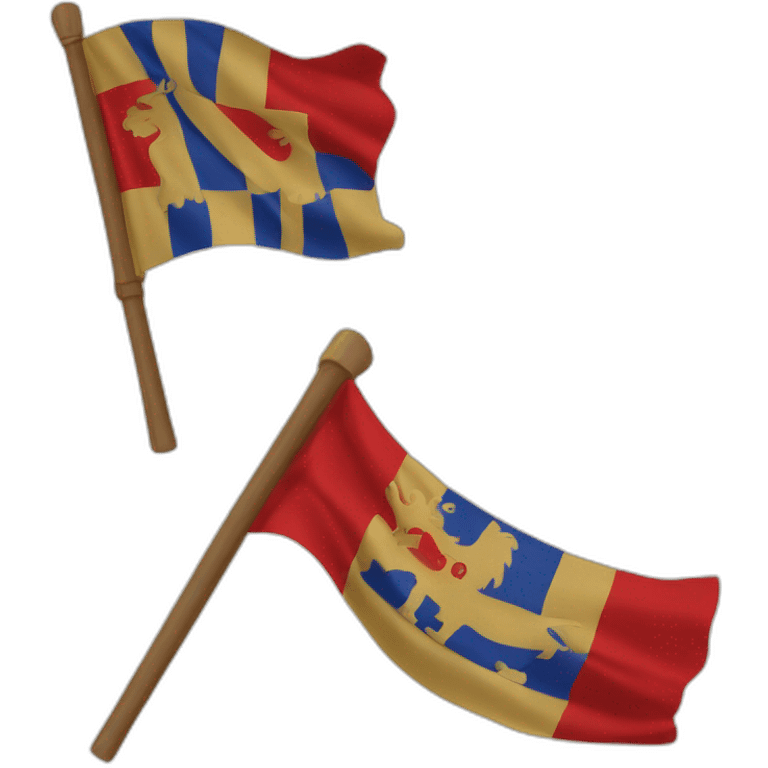 Drapeau de Lyon emoji