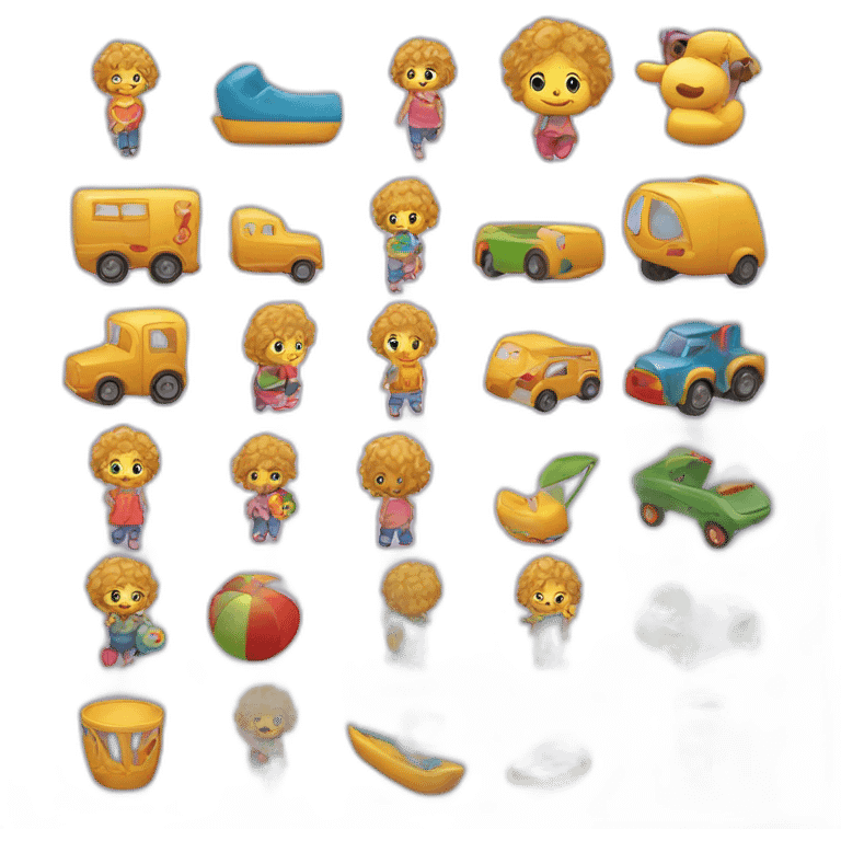 kindergarden toys emoji