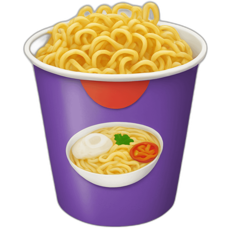 instant noodle emoji