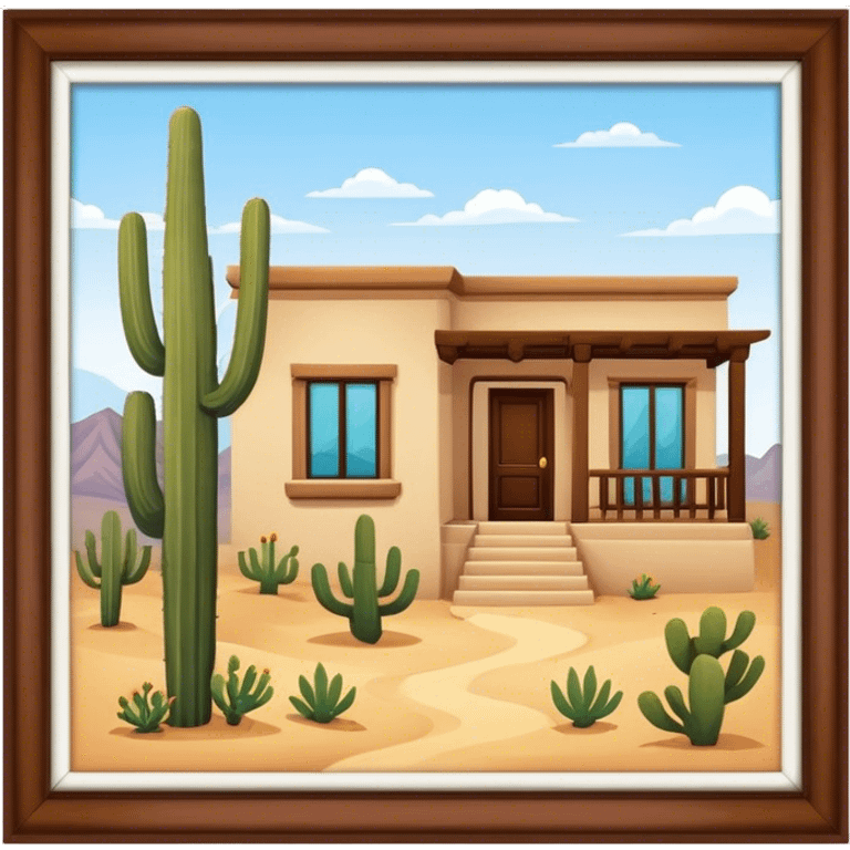 Sonoran desert villa  emoji