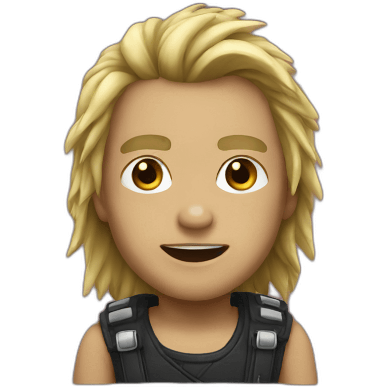 Rockero emoji