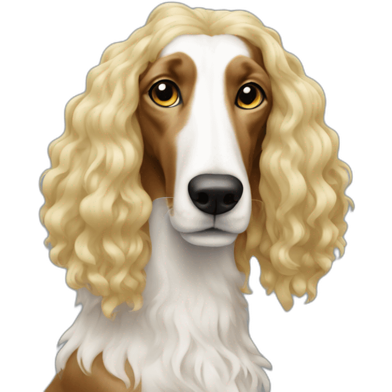 chic-borzoi-in-a-wig emoji