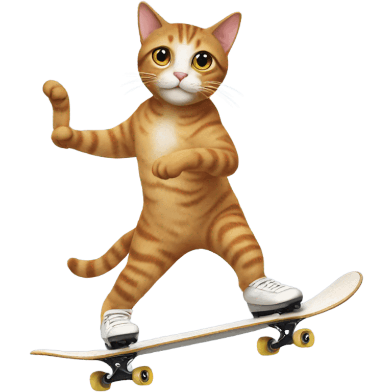 Cat Skating emoji