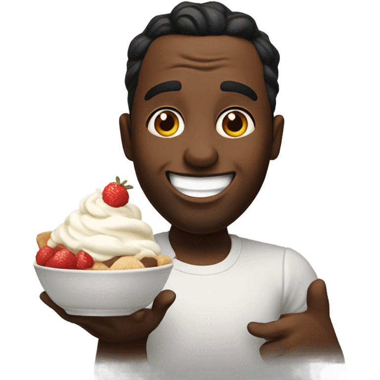 diddy with cream emoji