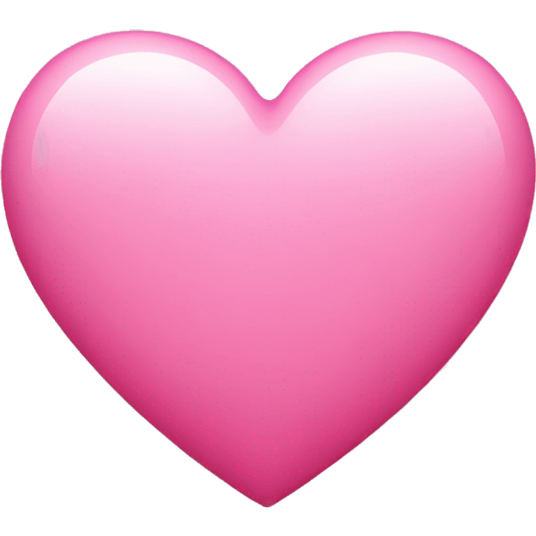 Pink heart emoji