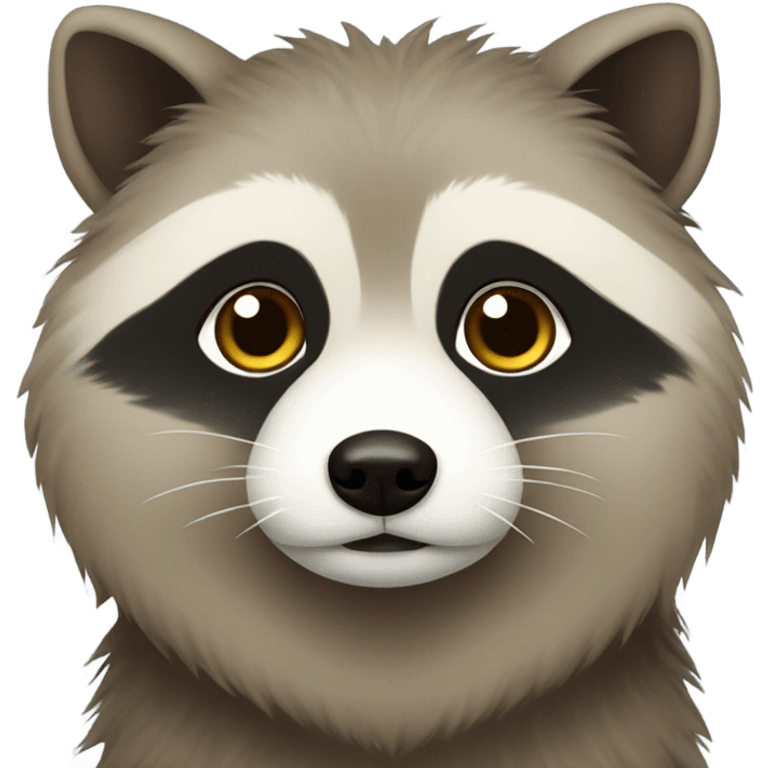 Japanese raccoon dog emoji