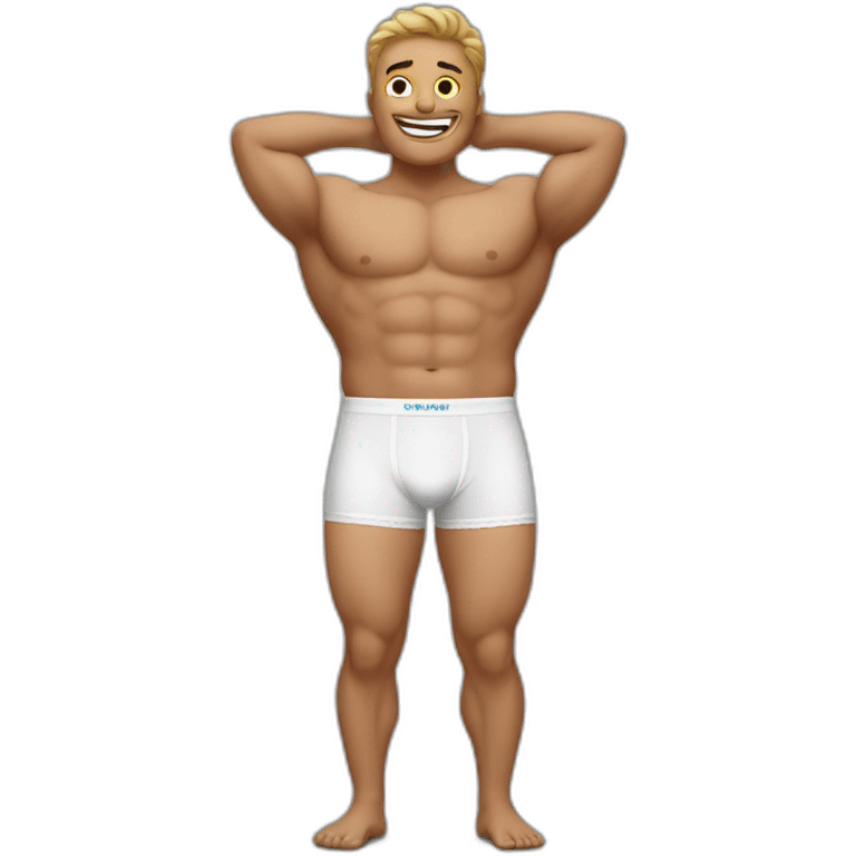 underwear man emoji