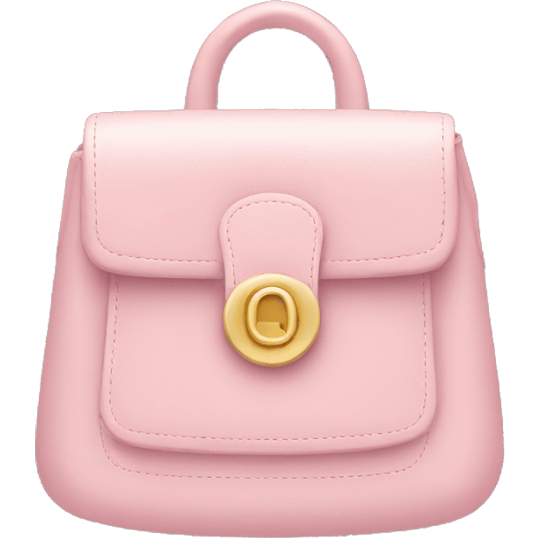 Light pink mini bag  emoji