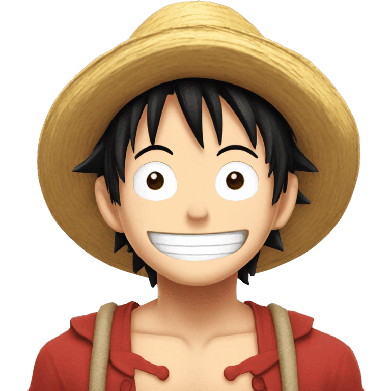 Luffy amoureux  emoji