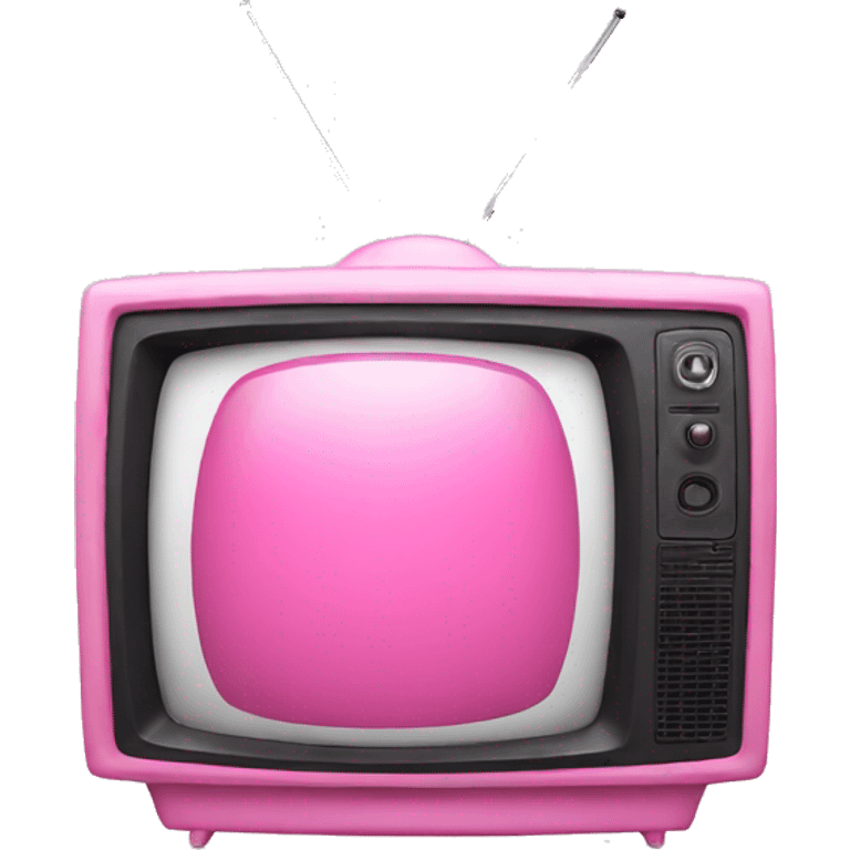 Pink tv emoji