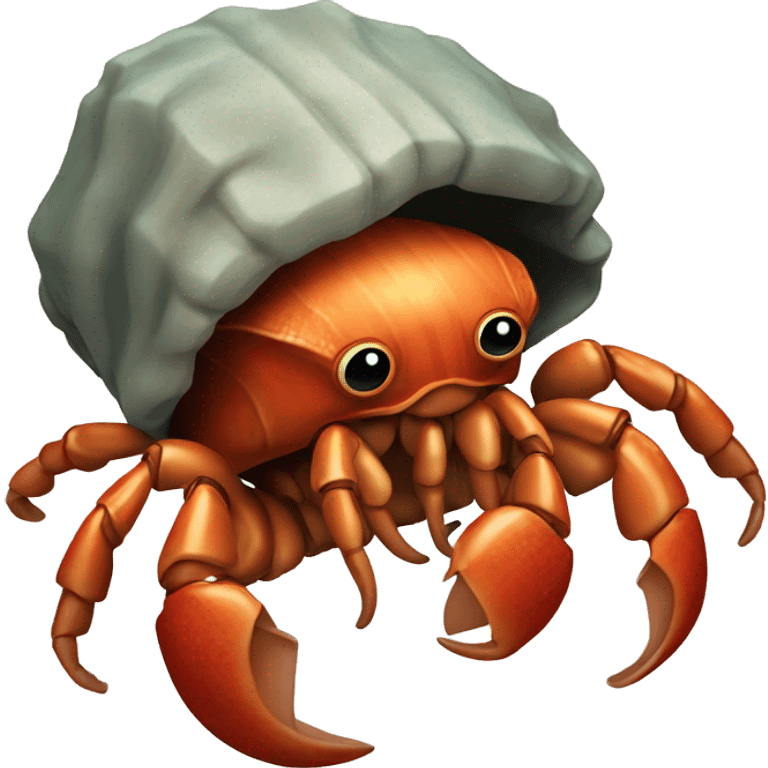 Hermit crab emoji